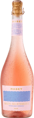 9,95 € 免费送货 | 玫瑰酒 Maset del Lleó Abadía Mediterránea Rosado de Aguja 西班牙 Tempranillo, Garnacha Roja 瓶子 75 cl