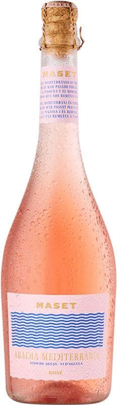 9,95 € Free Shipping | Rosé wine Maset del Lleó Abadía Mediterránea Rosado de Aguja Spain Tempranillo, Garnacha Roja Bottle 75 cl