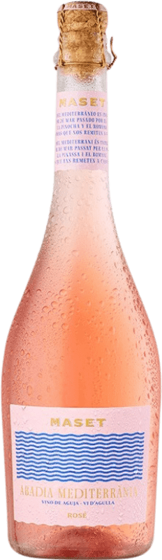 6,95 € Free Shipping | Rosé wine Maset del Lleó Abadía Mediterránea Rosado de Aguja Spain Tempranillo, Garnacha Roja Bottle 75 cl