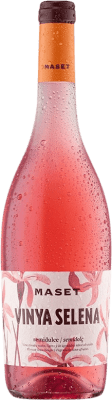 6,95 € Kostenloser Versand | Roséwein Maset del Lleó Vinya Selena Halbtrocken Halbsüß D.O. Catalunya Katalonien Spanien Macabeo, Xarel·lo, Sauvignon Weiß Flasche 75 cl