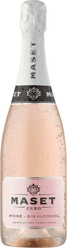 7,95 € Free Shipping | Rosé Wine Maset del Lleó Zero Spain Tempranillo Bottle 75 cl Alcohol-Free