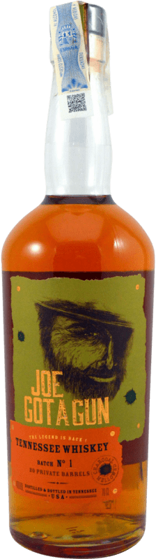 53,95 € Бесплатная доставка | Бурбон Mike Williams. Joe Got a Gun 20 Private Barrels Соединенные Штаты Бутылка 70 cl