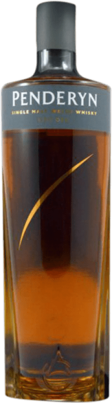 57,95 € Kostenloser Versand | Whiskey Single Malt Penderyn Rich Oak Welsh Großbritannien Flasche 70 cl