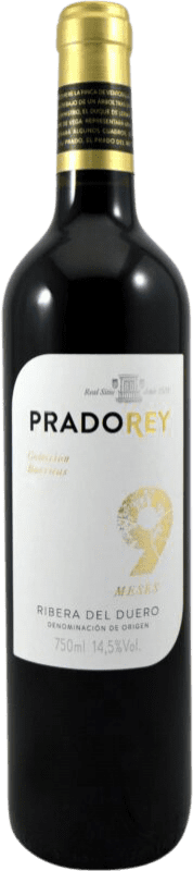 12,95 € Envío gratis | Vino Tinto Ventosilla PradoRey Colección 9 Meses Barrica D.O. Ribera del Duero Castilla y León España Tempranillo Botella 75 cl