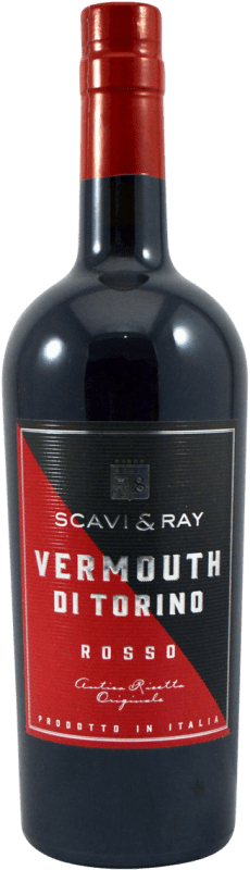 10,95 € Free Shipping | Vermouth Scavi & Ray Torino Rosso Italy Bottle 75 cl
