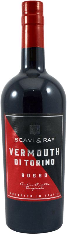 11,95 € Envio grátis | Vermute Scavi & Ray Torino Rosso — Tinto Itália 75 cl