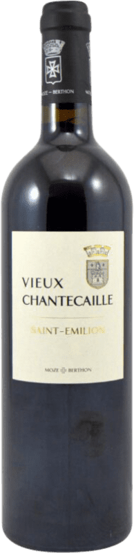 21,95 € Envio grátis | Vinho Tinto Moze-Berthon Chantecaille Vieux — Envelhecido A.O.C. Saint-Émilion França Merlot, Cabernet Franc 75 cl