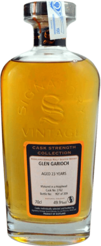 235,95 € Envío gratis | Whisky Single Malt Signatory Vintage Cask Strength Collection at Glen Garioch Reino Unido 23 Años Botella 70 cl
