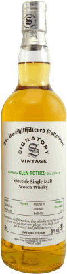 Single Malt Whisky Signatory Vintage The Unchilfiltered Collection at Glenrothes 21 Ans 70 cl