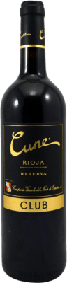 12,95 € Envoi gratuit | Vin Rouge Norte de España - CVNE Cune Club Grande Réserve D.O.Ca. Rioja La Rioja Espagne Tempranillo 75 cl