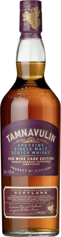 32,95 € Free Shipping | Whisky Single Malt Tamnavulin Spanish Cask United Kingdom Grenache Bottle 70 cl