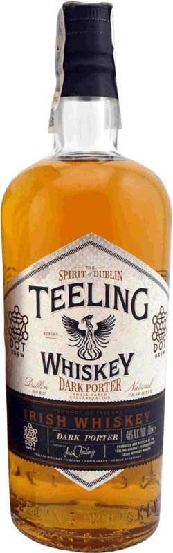 65,95 € 免费送货 | 威士忌混合 Teeling Dark Porter Irish 爱尔兰 瓶子 70 cl