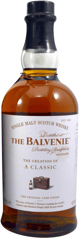 86,95 € Kostenloser Versand | Whiskey Single Malt Balvenie The Creation of a Classic Großbritannien Flasche 70 cl