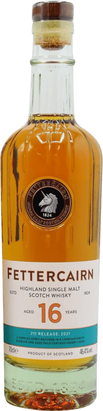134,95 € Envio grátis | Whisky Single Malt Fettercairn 2nd Release Reino Unido 16 Anos Garrafa 70 cl
