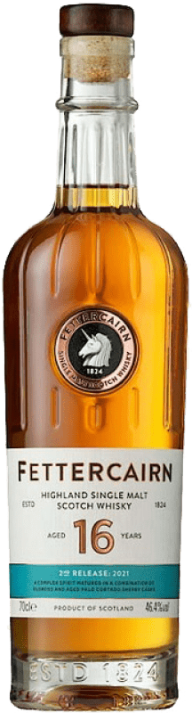 109,95 € Envío gratis | Whisky Single Malt Fettercairn 2nd Release Reino Unido 16 Años Botella 70 cl