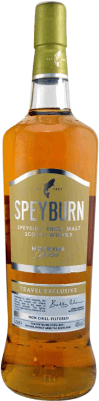 43,95 € Envío gratis | Whisky Single Malt Speyburn Hopkins Reserva Reino Unido 1 L