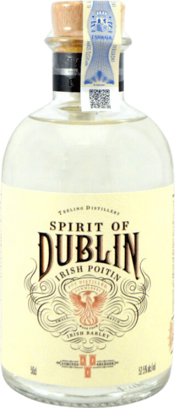 32,95 € Envío gratis | Orujo Teeling Aguardiente Spirit of Dublín Irish Poitín Irlanda Botella Medium 50 cl