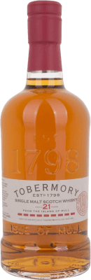 281,95 € Envoi gratuit | Single Malt Whisky Tobermory Royaume-Uni 21 Ans Bouteille 70 cl