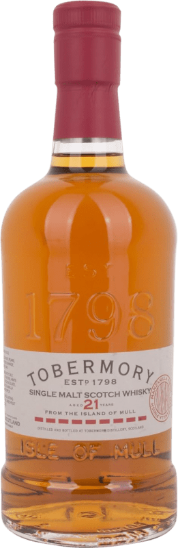 313,95 € Spedizione Gratuita | Whisky Single Malt Tobermory Regno Unito 21 Anni 70 cl