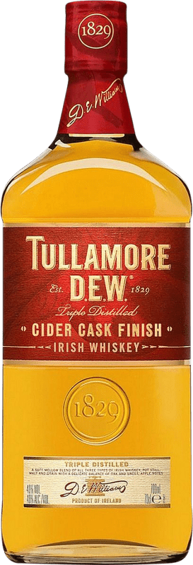 29,95 € Kostenloser Versand | Blended Whisky Tullamore Dew Dew Cider Cask Finish — Fassreifung Irland Medium-Flasche 50 cl
