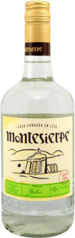 22,95 € Envío gratis | Pisco Montesierpe Italia Perú Botella 70 cl