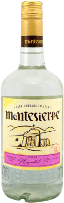 22,95 € Envío gratis | Pisco Montesierpe Perú Moscatel Amarillo Botella 70 cl