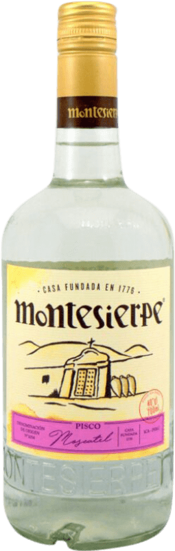 23,95 € Free Shipping | Pisco Montesierpe Peru Bottle 70 cl