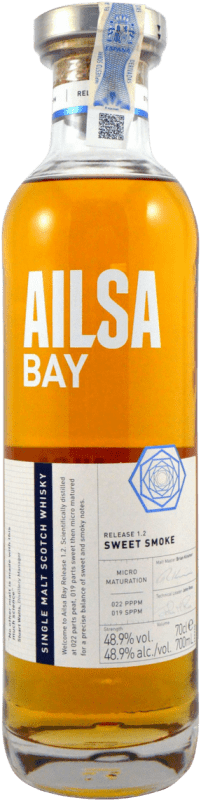 102,95 € Free Shipping | Whisky Single Malt Grant & Sons Ailsa Bay Sweet Smoke Release 1.2 United Kingdom Bottle 70 cl