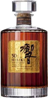 6 027,95 € Free Shipping | Whisky Blended Suntory Hibiki Japan 30 Years Bottle 70 cl