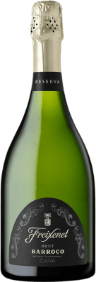 10,95 € 免费送货 | 白起泡酒 Freixenet Barroco 香槟 预订 D.O. Cava 加泰罗尼亚 西班牙 Macabeo, Xarel·lo, Parellada 瓶子 75 cl