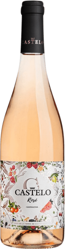 7,95 € Envoi gratuit | Vin rose Castelo de Medina Rosé I.G.P. Vino de la Tierra de Castilla Castille et Leon Espagne Tempranillo, Grenache Bouteille 75 cl