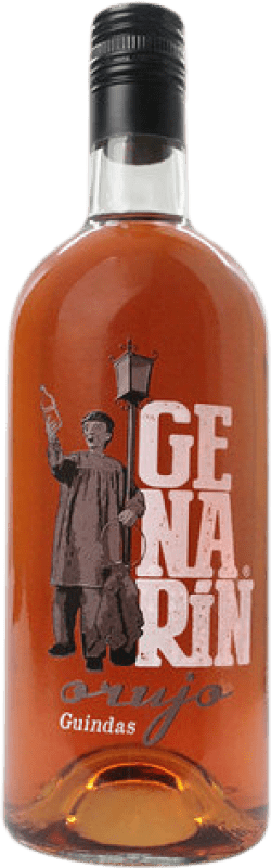 9,95 € Spedizione Gratuita | Grappa Orujo Genarín Guindas Castilla y León Spagna Bottiglia 70 cl