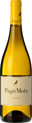 8,95 € Envío gratis | Vino blanco Arzuaga Pago Mota Crianza I.G.P. Vino de la Tierra de Castilla Castilla la Mancha España Chardonnay Botella 75 cl