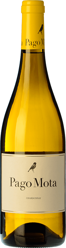 8,95 € Envio grátis | Vinho branco Arzuaga Pago Mota Crianza I.G.P. Vino de la Tierra de Castilla Castela-Mancha Espanha Chardonnay Garrafa 75 cl