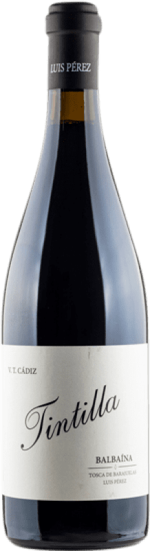 33,95 € Envío gratis | Vino Tinto Luis Pérez Crianza I.G.P. Vino de la Tierra de Cádiz Andalucía España Tintilla 75 cl