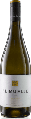 16,95 € Free Shipping | White wine Luis Pérez El Muelle de Olaso Aged I.G.P. Vino de la Tierra de Cádiz Andalusia Spain Palomino Fino Bottle 75 cl