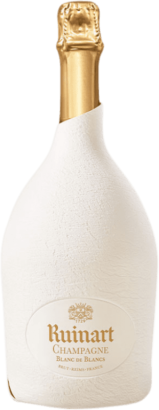 119,95 € Бесплатная доставка | Белое игристое Ruinart Blanc de Blancs A.O.C. Champagne шампанское Франция Chardonnay бутылка 75 cl