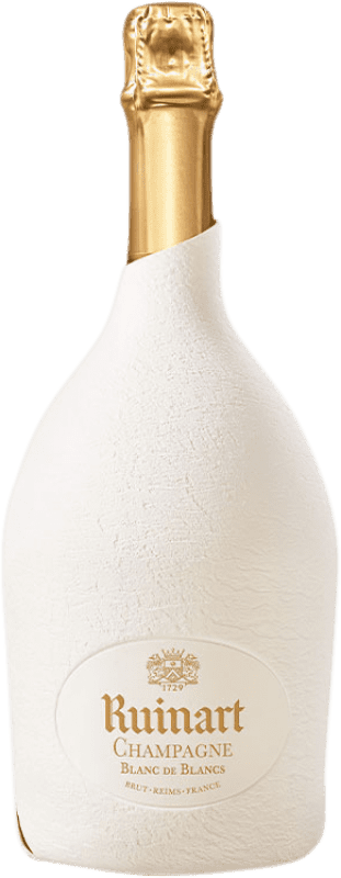 115,95 € Envío gratis | Espumoso blanco Ruinart Blanc de Blancs A.O.C. Champagne Champagne Francia Chardonnay Botella 75 cl