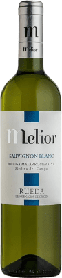 7,95 € Kostenloser Versand | Weißwein Matarromera Melior Jung D.O. Rueda Kastilien und León Spanien Sauvignon Weiß Flasche 75 cl