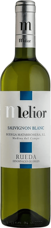 7,95 € Бесплатная доставка | Белое вино Matarromera Melior Молодой D.O. Rueda Кастилия-Леон Испания Sauvignon White бутылка 75 cl