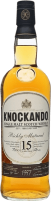 62,95 € Spedizione Gratuita | Whisky Blended Knockando Richly Matured Scozia Regno Unito 15 Anni Bottiglia 70 cl