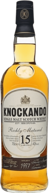 65,95 € Envoi gratuit | Whisky Blend Knockando Richly Matured Ecosse Royaume-Uni 15 Ans Bouteille 70 cl