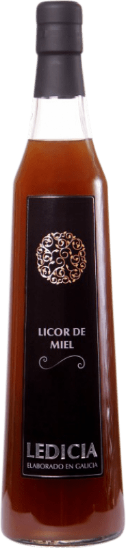 10,95 € Envío gratis | Orujo Nor-Iberica de Bebidas Ledicia Miel Galicia España Botella 70 cl