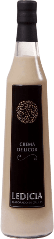 8,95 € Envio grátis | Licor Creme Nor-Iberica de Bebidas Ledicia Orujo Galiza Espanha Garrafa 70 cl