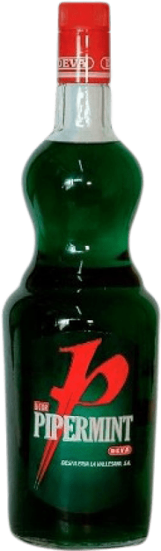 6,95 € Envío gratis | Licores DeVa Vallesana Pipermint Cataluña España Botella 1 L
