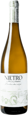 8,95 € Free Shipping | White wine Sommos Nietro Blanco Aged D.O. Calatayud Aragon Spain Macabeo Bottle 75 cl
