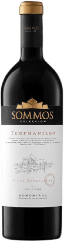 32,95 € 免费送货 | 红葡萄酒 Sommos Colección — 系列 Crianza — 陈酿 D.O. Somontano 阿拉贡 西班牙 Tempranillo — 丹魄 75 cl