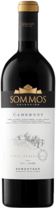 19,95 € Free Shipping | Red wine Sommos Colección Aged D.O. Somontano Aragon Spain Cabernet Sauvignon Bottle 75 cl