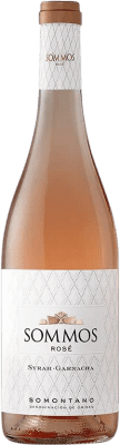 9,95 € 免费送货 | 桃红葡萄酒 Sommos Rosé — 桃红葡萄酒 年轻的 D.O. Somontano 阿拉贡 西班牙 Syrah — 西拉, Garnacha — 歌海娜 75 cl
