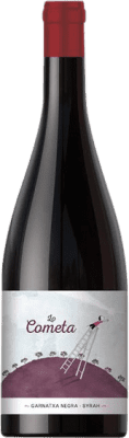 7,95 € Spedizione Gratuita | Vino rosso Abanico Lo Cometa Tinto D.O. Terra Alta Catalogna Spagna Syrah, Grenache Tintorera Bottiglia 75 cl